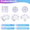 LET'S RESIN 18 Pcs Coaster Resin Molds Silicone, Coaster Molds with Round Square Octagon Shape Holder Molds for Epoxy Resin, DIY Art Craft Cup Mats